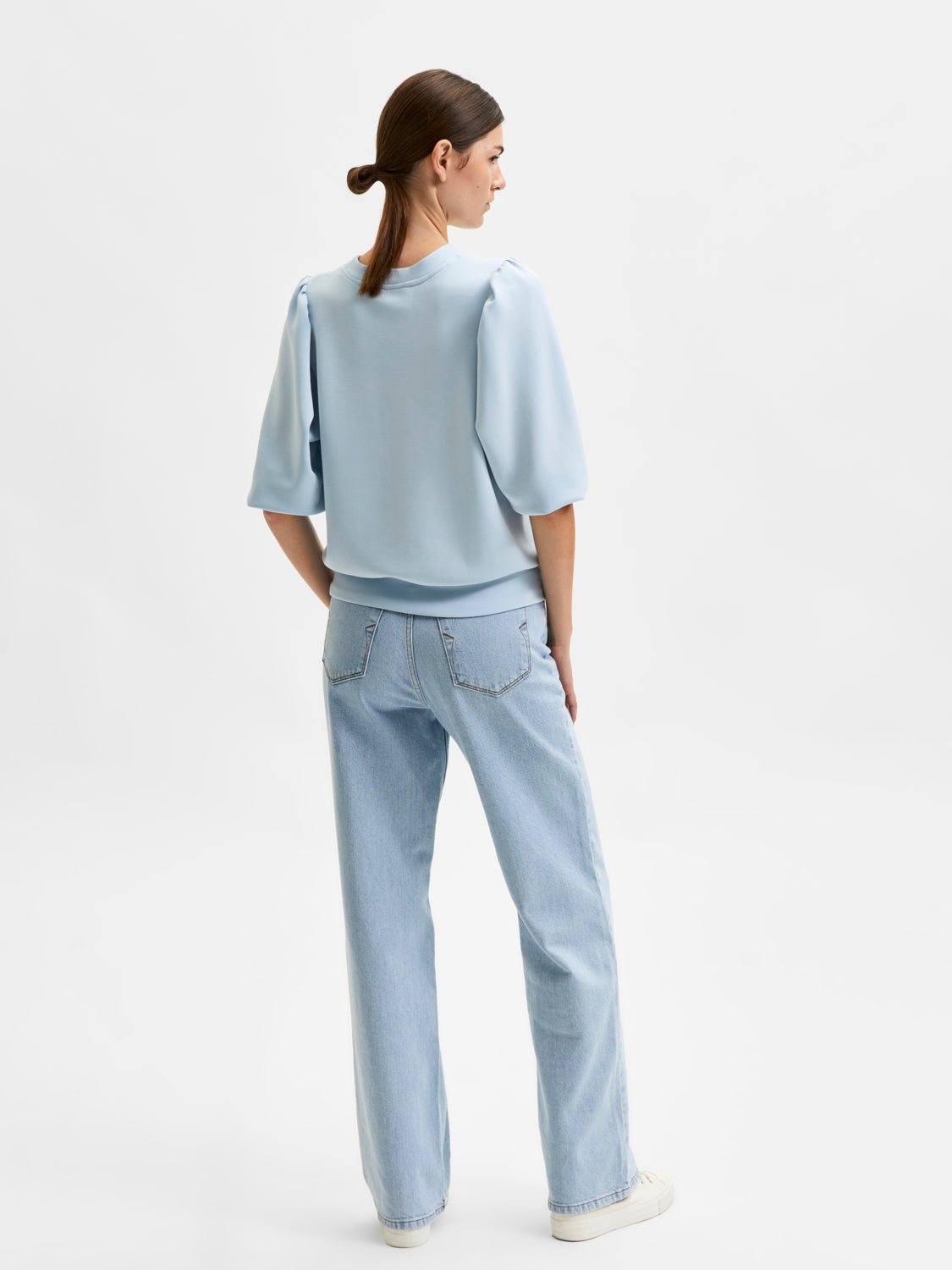 SLFTENNY Sweat - Cashmere Blue